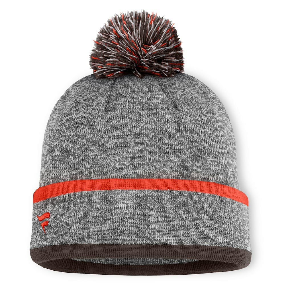 Motion Cuffed Knit Hat with Pom - Cleveland Browns Hats