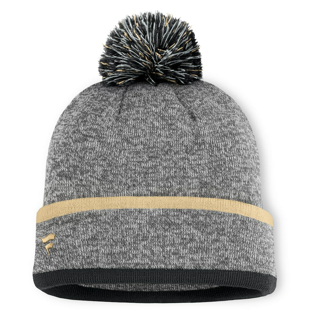 Motion Cuffed Knit Hat with Pom - New Orleans Saints Hats