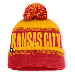 Play Action Cuffed Knit Hat with Pom - Kansas City Chiefs Hats