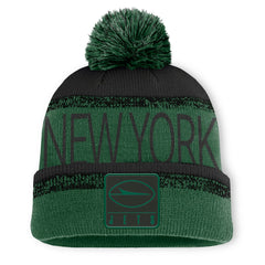 Play Action Cuffed Knit Hat with Pom - New York Jets Hats