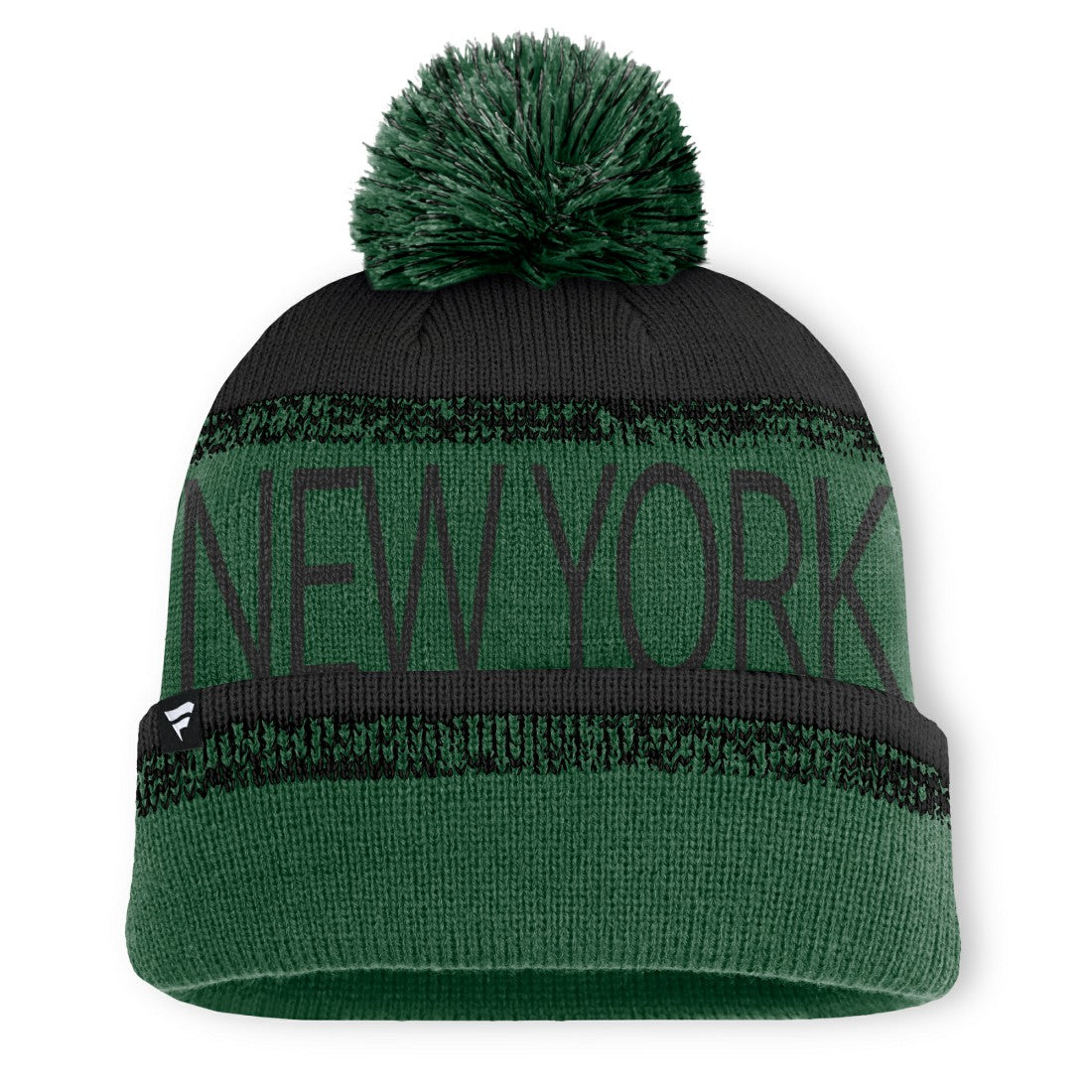 Play Action Cuffed Knit Hat with Pom - New York Jets Hats