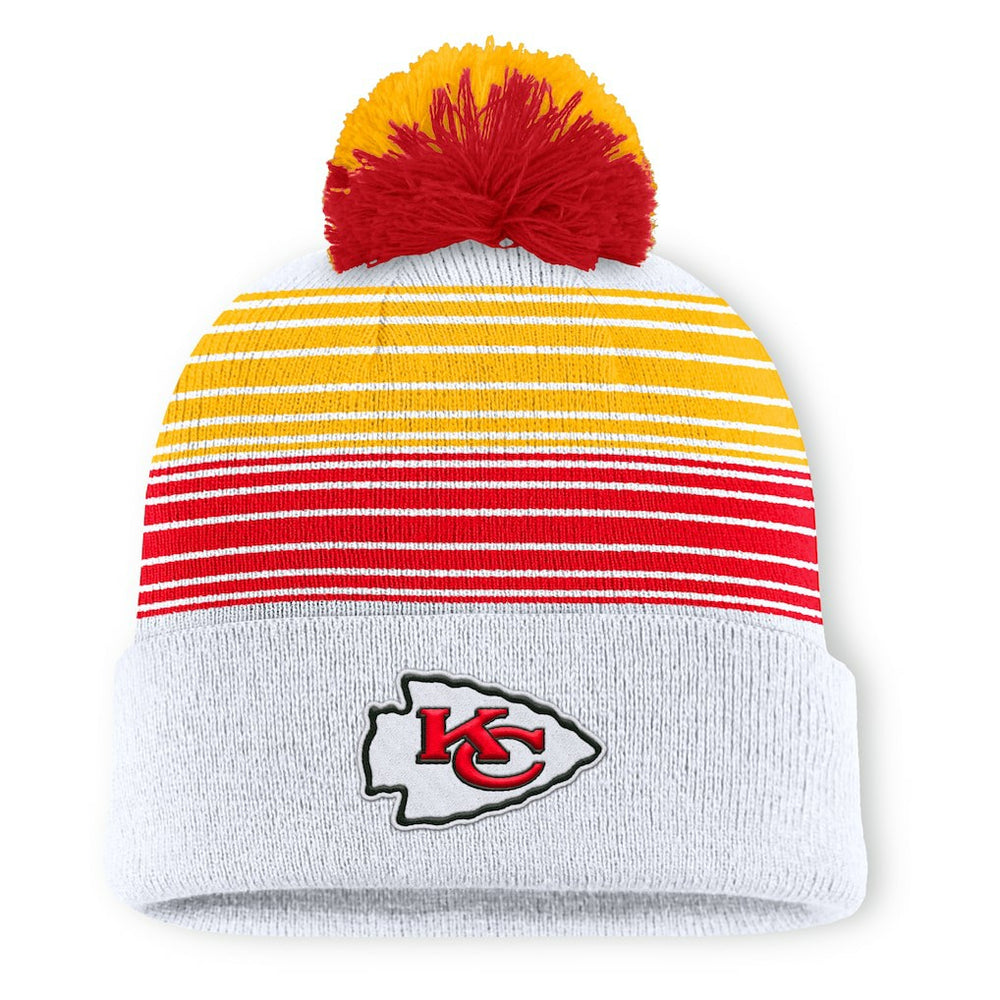 Ghost Cuffed Knit Hat with Pom - Kansas City Chiefs Hats