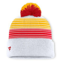 Ghost Cuffed Knit Hat with Pom - Kansas City Chiefs Hats