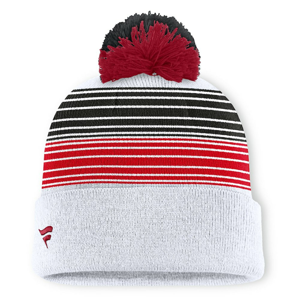 Ghost Cuffed Knit Hat with Pom - San Francisco 49ers Hats