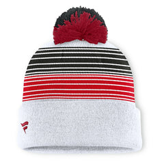Ghost Cuffed Knit Hat with Pom - San Francisco 49ers Hats