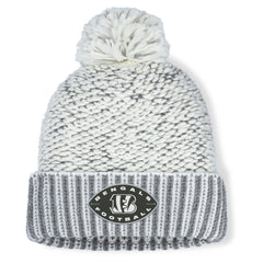 Women's Pro Set Cuffed Knit Hat with Pom - Cincinnati Bengals Hats