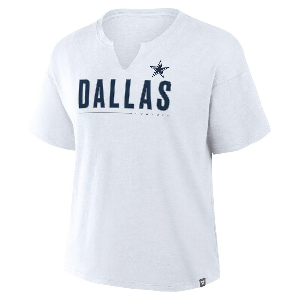 Women's Redzone Slub Boxy T-Shirt - Dallas Cowboys T-shirts