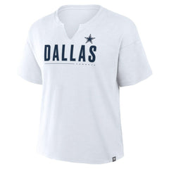 Women's Redzone Slub Boxy T-Shirt - Dallas Cowboys T-shirts