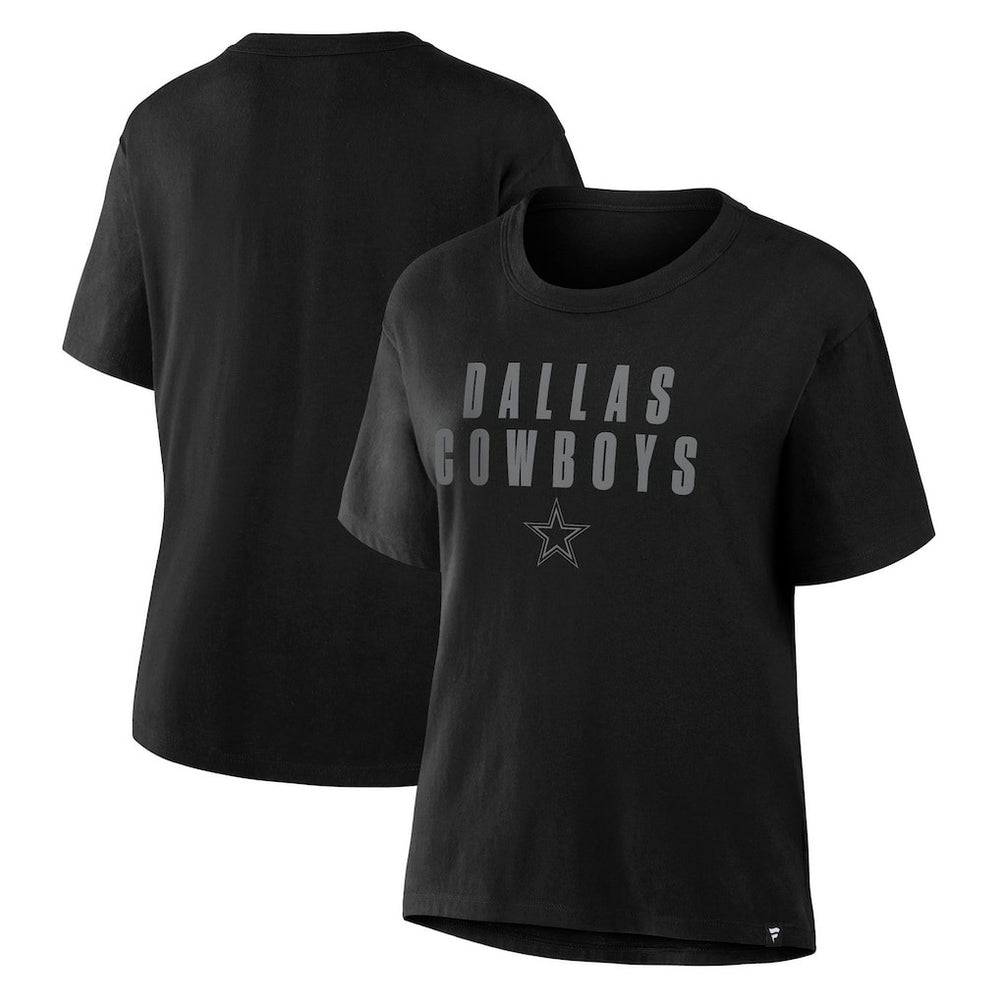 Women's Blackout Kneel Down Legacy T-Shirt - Dallas Cowboys T-shirts