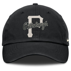 Black Pittsburgh Pirates Nike Statement Club Adjustable Hat