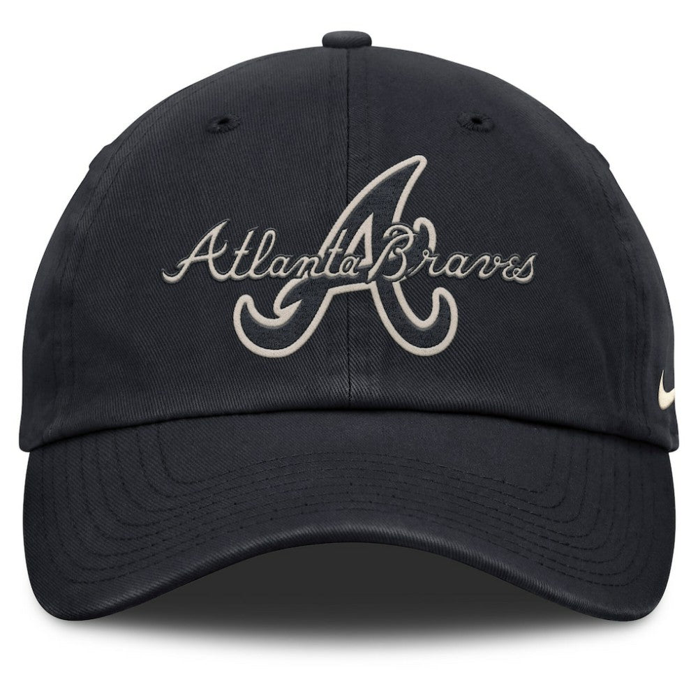 Navy Atlanta Braves Nike Statement Club Adjustable Hat