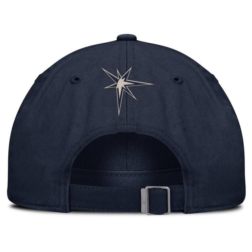Navy Tampa Bay Rays Nike Statement Club Adjustable Hat