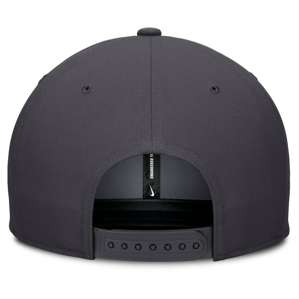 Anthracite Tampa Bay Rays Nike Statement Pro Snapback Hat