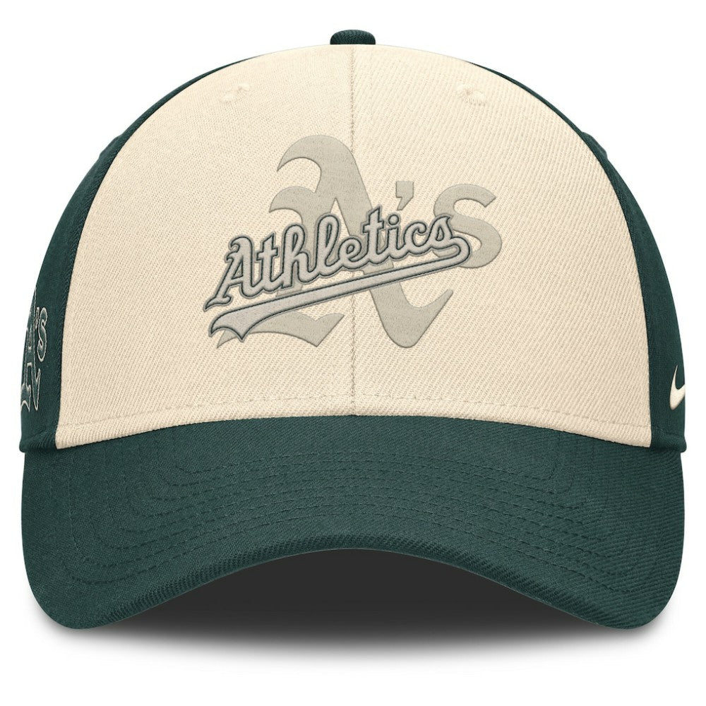 Green/Natural Athletics Nike Statement Club Performance Adjustable Hat