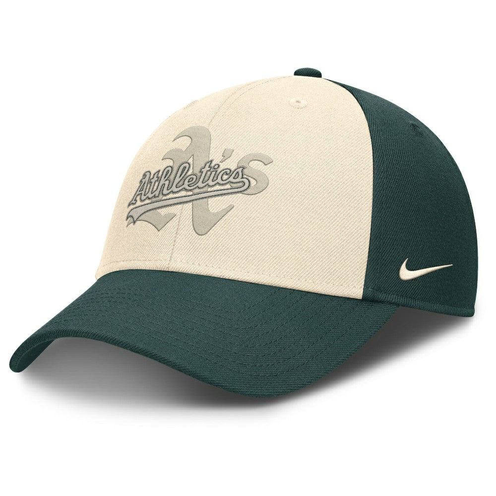 Green/Natural Athletics Nike Statement Club Performance Adjustable Hat