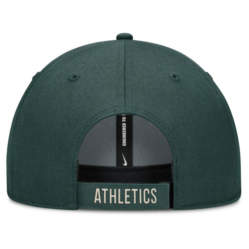 Green/Natural Athletics Nike Statement Club Performance Adjustable Hat