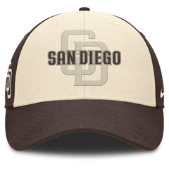 Brown/Natural San Diego Padres Nike Statement Club Performance Adjustable Hat