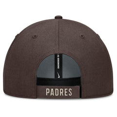 Brown/Natural San Diego Padres Nike Statement Club Performance Adjustable Hat