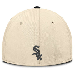 Natural/Black Chicago White Sox Nike Statement Rise Performance Flex Hat