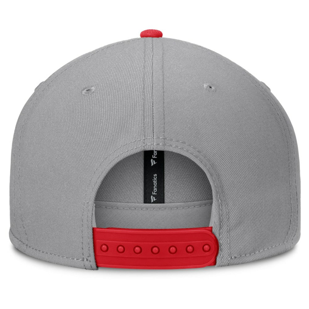 Gray Philadelphia Phillies Fanatics Punchout Snapback Hat
