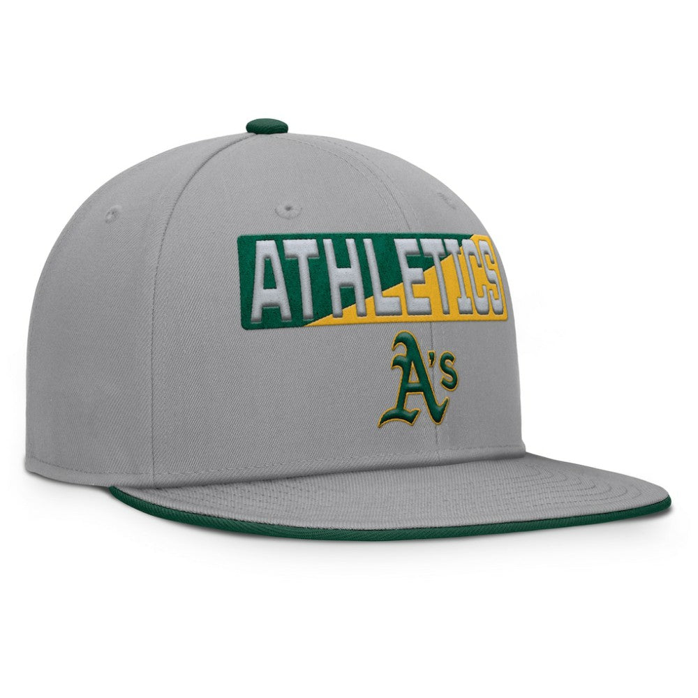 Gray Athletics Fanatics Punchout Snapback Hat