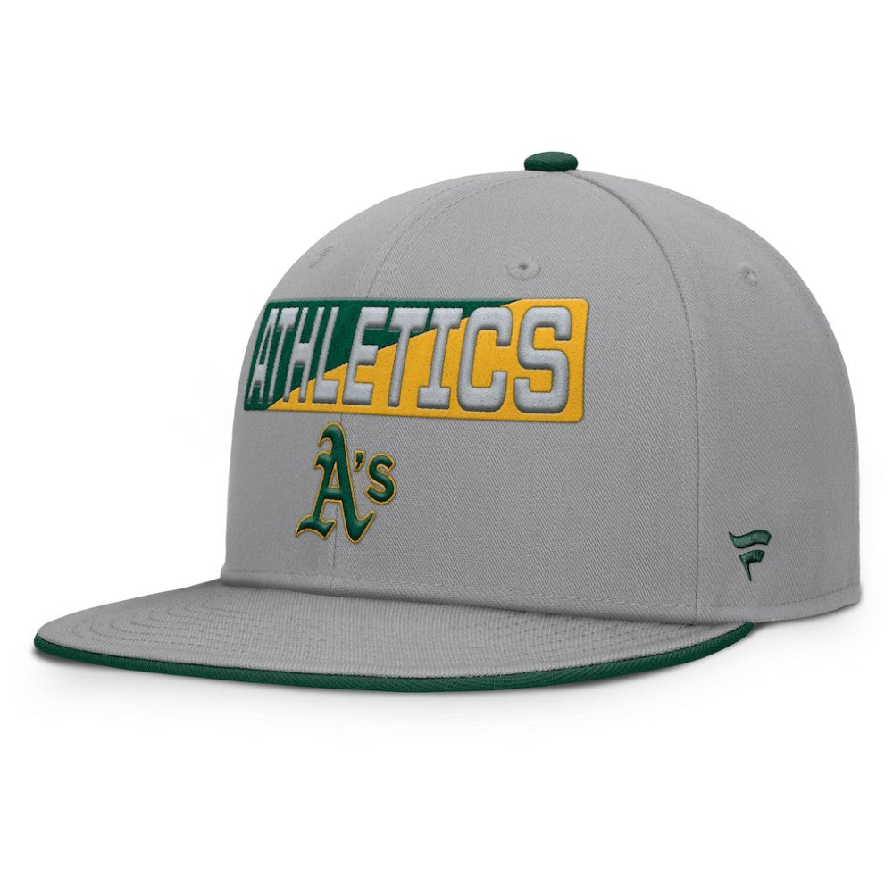 Gray Athletics Fanatics Punchout Snapback Hat