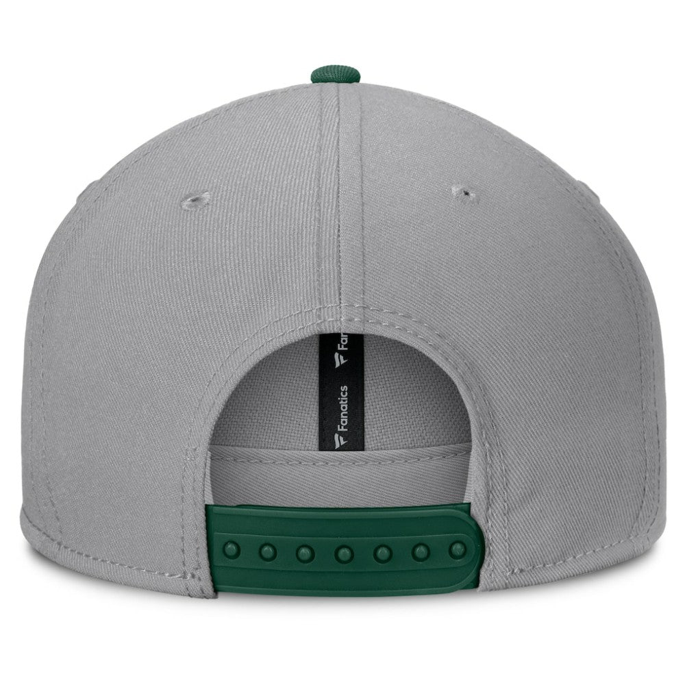 Gray Athletics Fanatics Punchout Snapback Hat