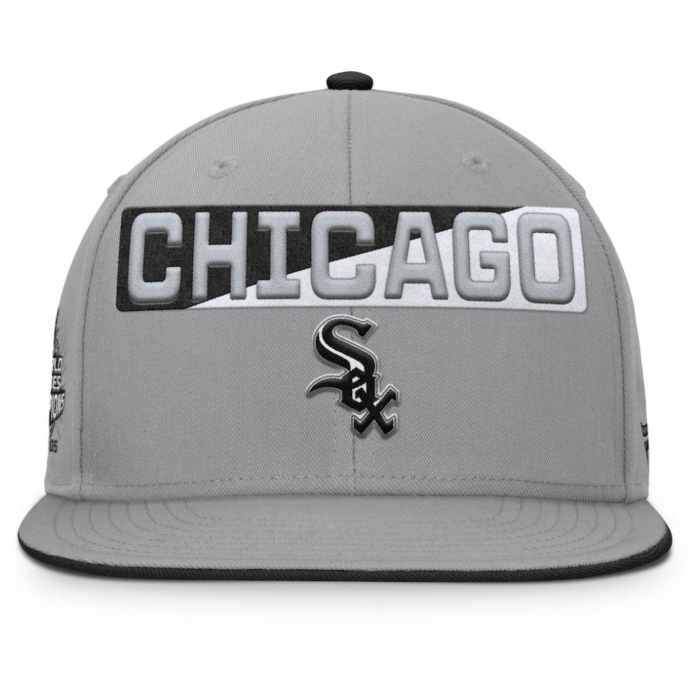 Gray Chicago White Sox Fanatics Punchout Snapback Hat
