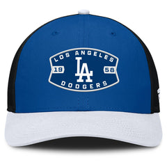 Royal/White Los Angeles Dodgers Fanatics Cutoff Adjustable Trucker Hat