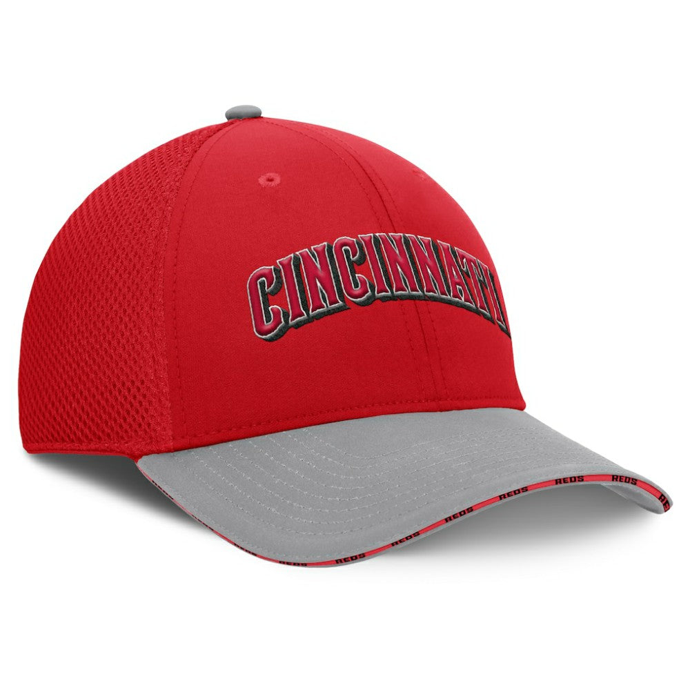 Red/Gray Cincinnati Reds Fanatics Pennant Flex Hat