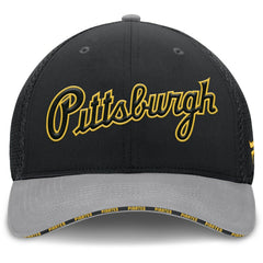 Black/Gray Pittsburgh Pirates Fanatics Pennant Flex Hat