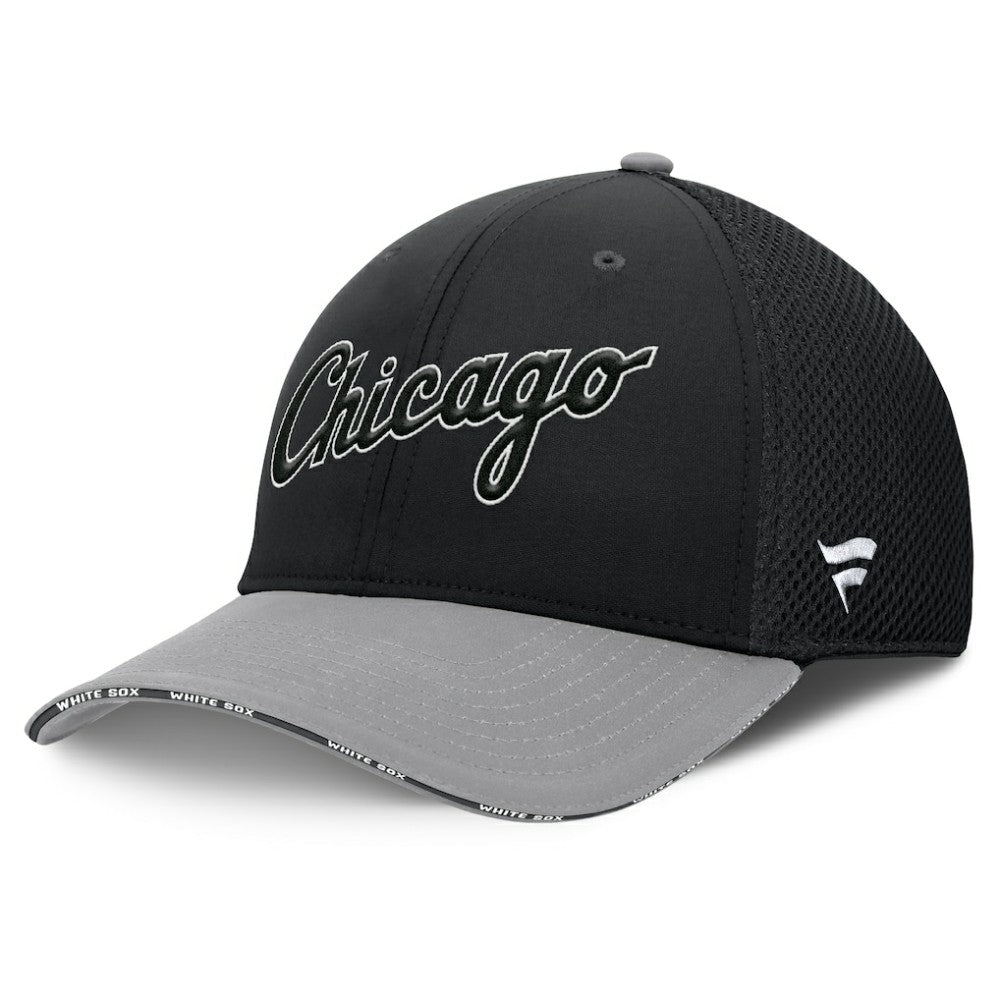 Black/Gray Chicago White Sox Fanatics Pennant Flex Hat