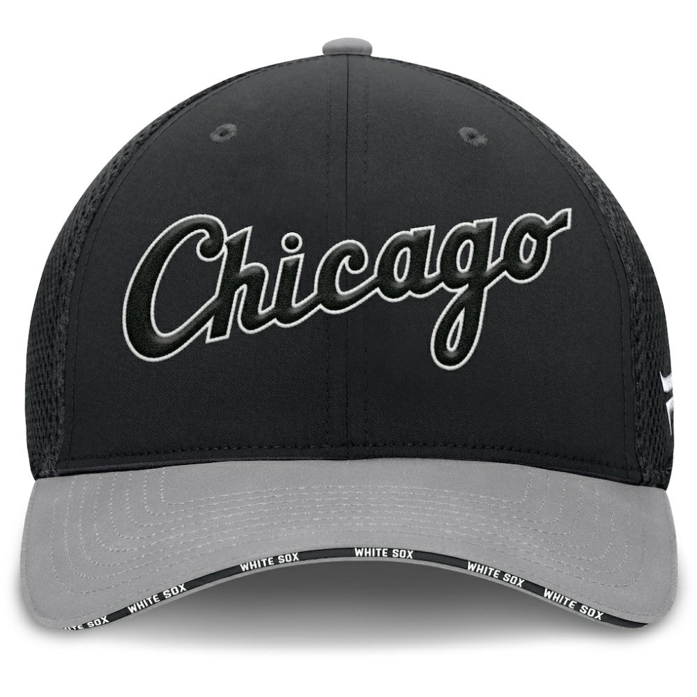 Black/Gray Chicago White Sox Fanatics Pennant Flex Hat