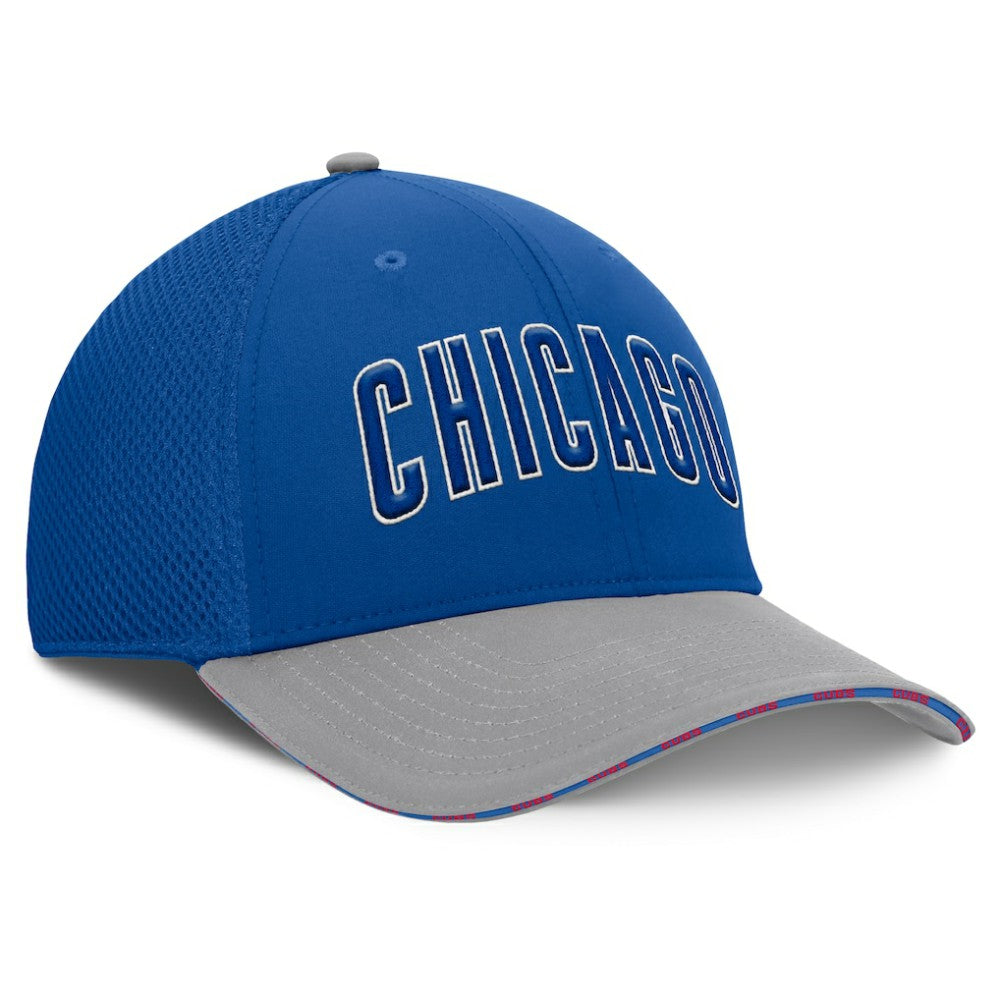 Royal/Gray Chicago Cubs Fanatics Pennant Flex Hat