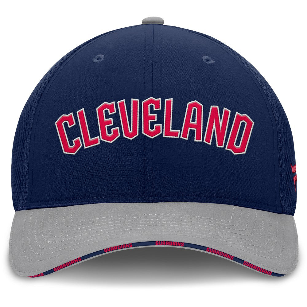 Navy/Gray Cleveland Guardians Fanatics Pennant Flex Hat