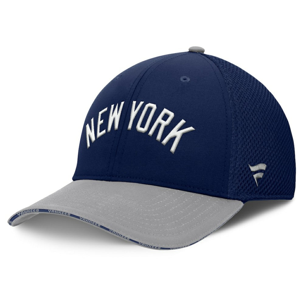 Navy/Gray New York Yankees Fanatics Pennant Flex Hat