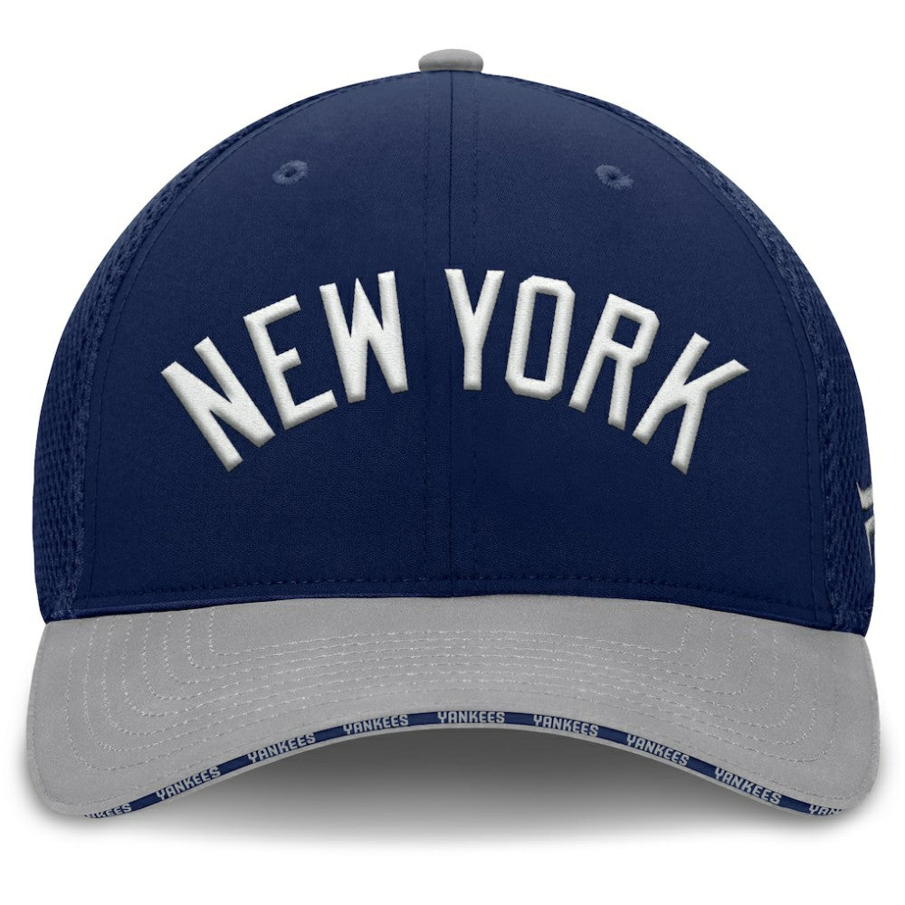 Navy/Gray New York Yankees Fanatics Pennant Flex Hat