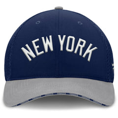 Navy/Gray New York Yankees Fanatics Pennant Flex Hat