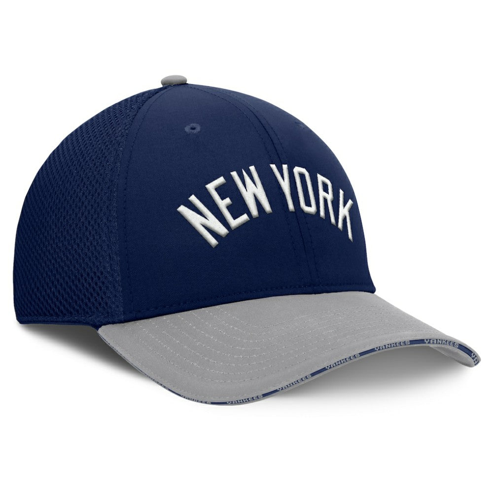 Navy/Gray New York Yankees Fanatics Pennant Flex Hat