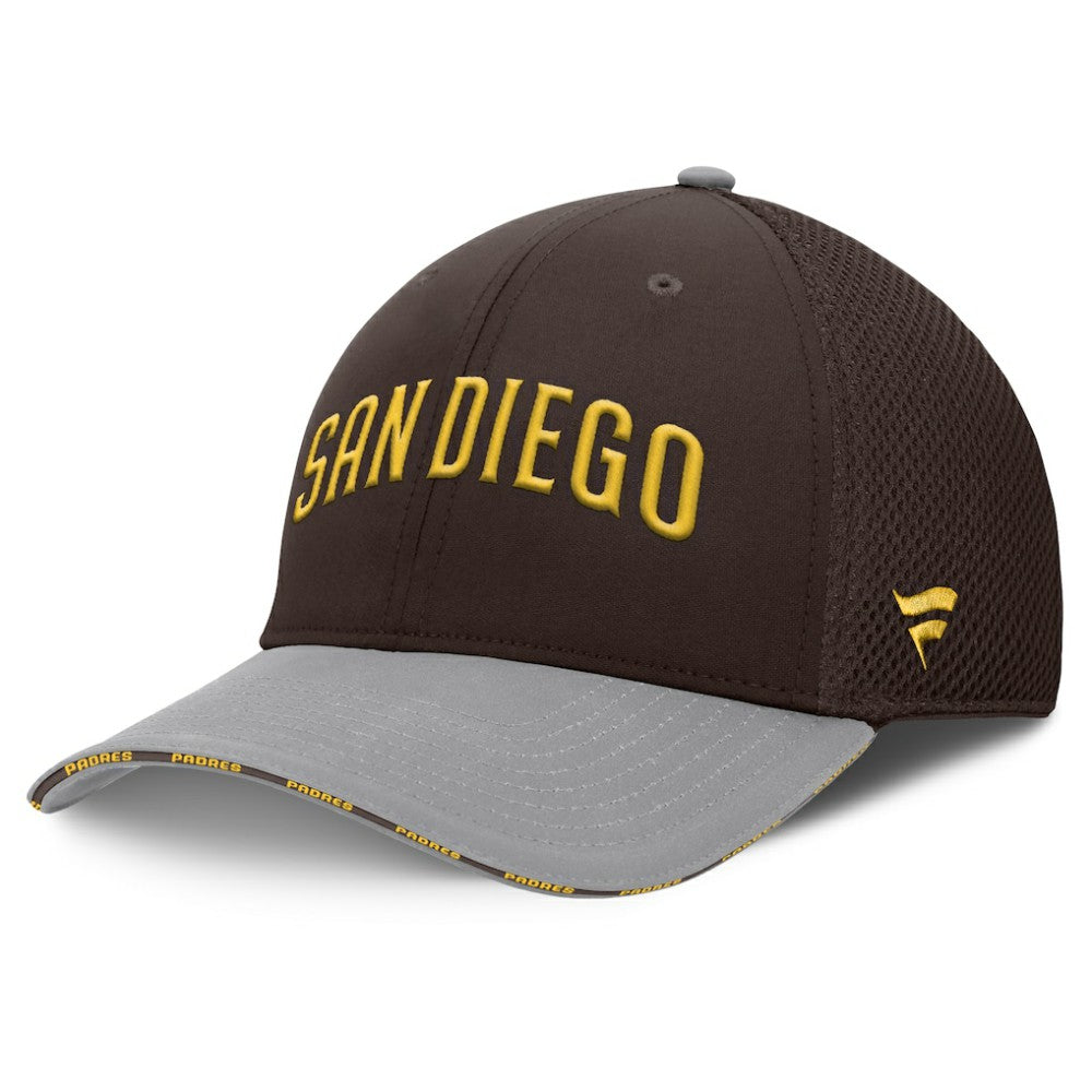 Brown/Gray San Diego Padres Fanatics Pennant Flex Hat