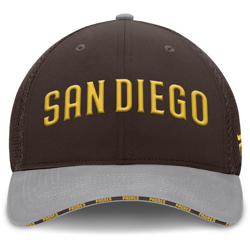 Brown/Gray San Diego Padres Fanatics Pennant Flex Hat
