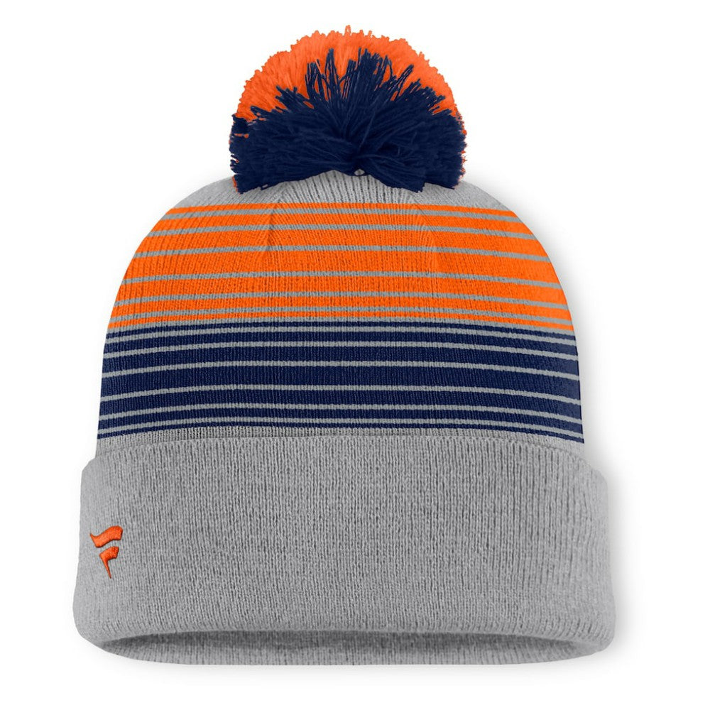 Gray Houston Astros Fanatics Balk Cuffed Knit Hat with Pom