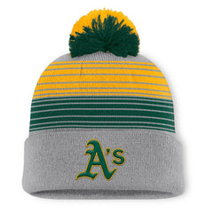 Gray Athletics Fanatics Balk Cuffed Knit Hat with Pom