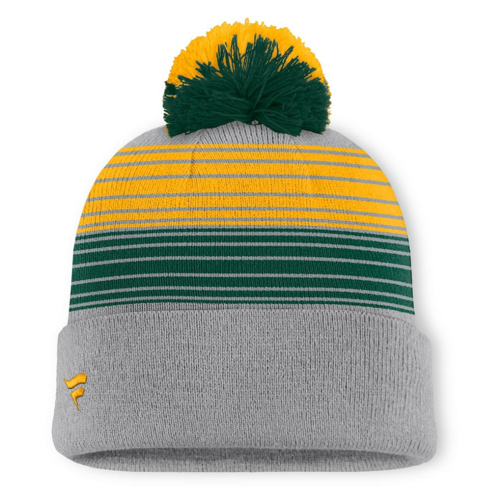 Gray Athletics Fanatics Balk Cuffed Knit Hat with Pom