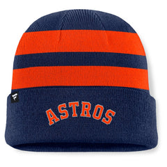 Navy Houston Astros Fanatics Baseline Cuffed Knit Hat