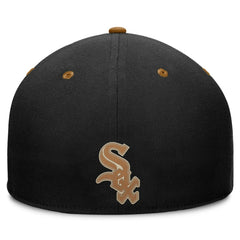 Black/Brown Chicago White Sox Fanatics Splinter Fitted Hat