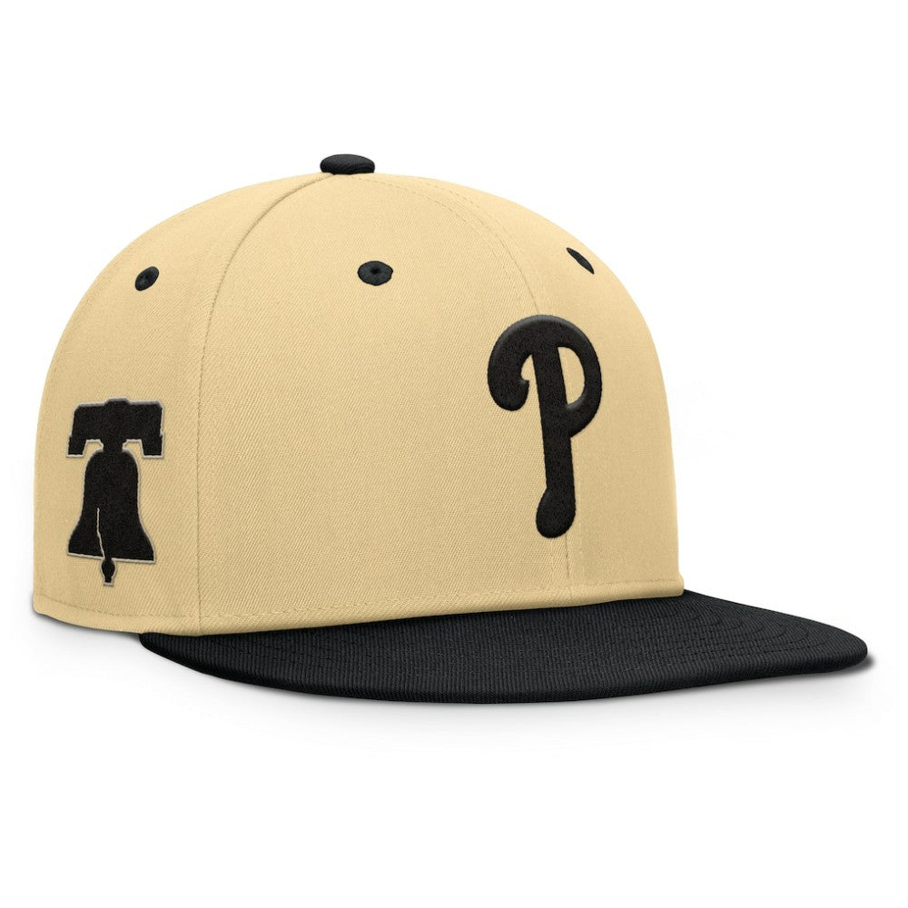 Khaki Philadelphia Phillies Fanatics Duel Adjustable Hat