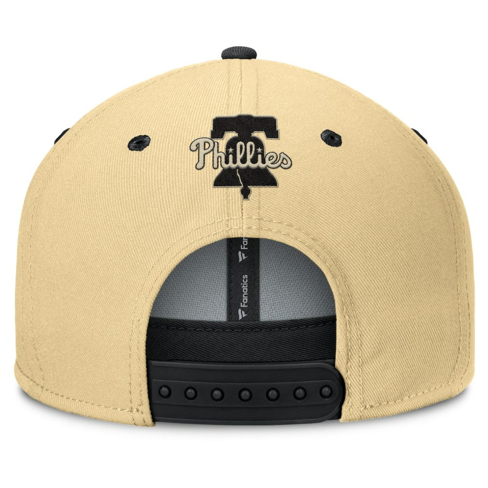 Khaki Philadelphia Phillies Fanatics Duel Adjustable Hat