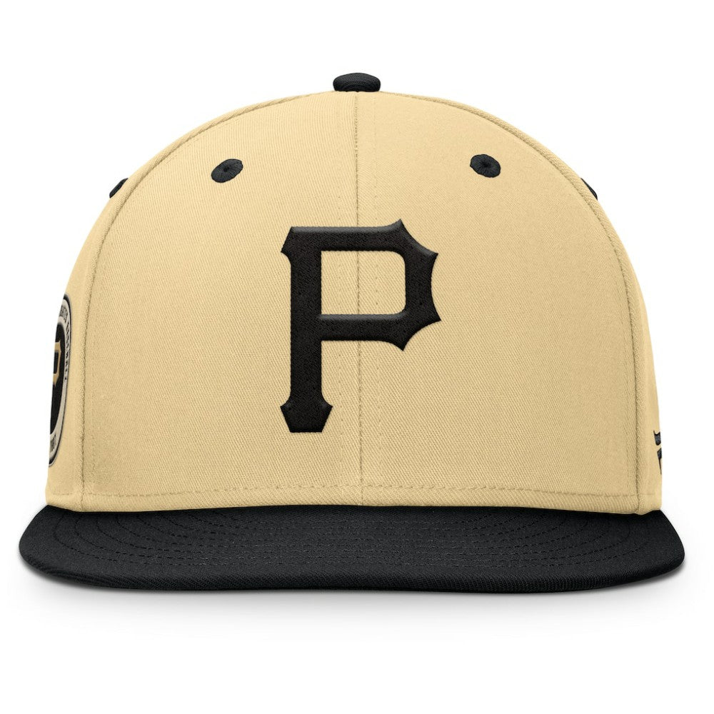 Khaki Pittsburgh Pirates Fanatics Duel Adjustable Hat