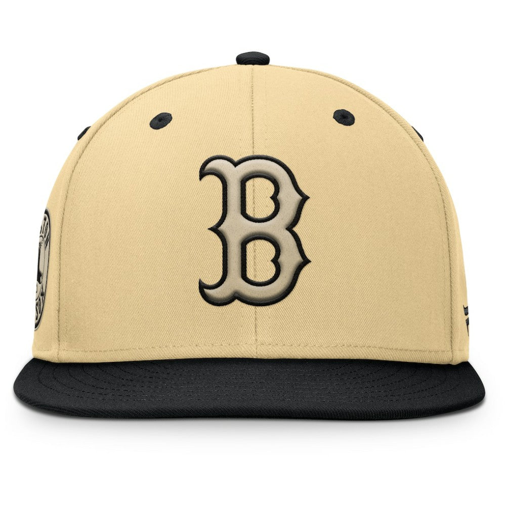 Khaki Boston Red Sox Fanatics Duel Adjustable Hat